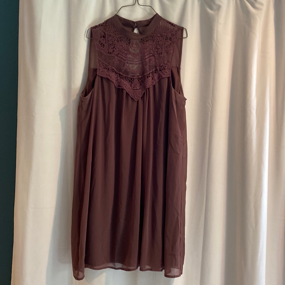 Dark Purple Dress
